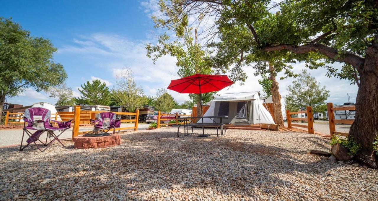 Funstays Glamping Setup Tent In Rv Park #2 Ok-T2 Моаб Экстерьер фото